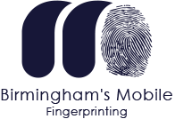 Birmingham's mobile fingerprinting logo