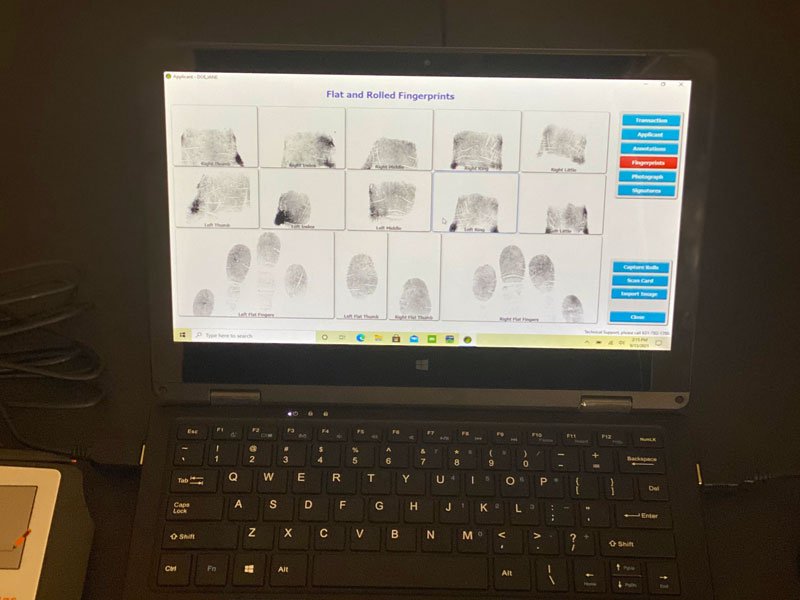 Birminghams mobile fingerprinting