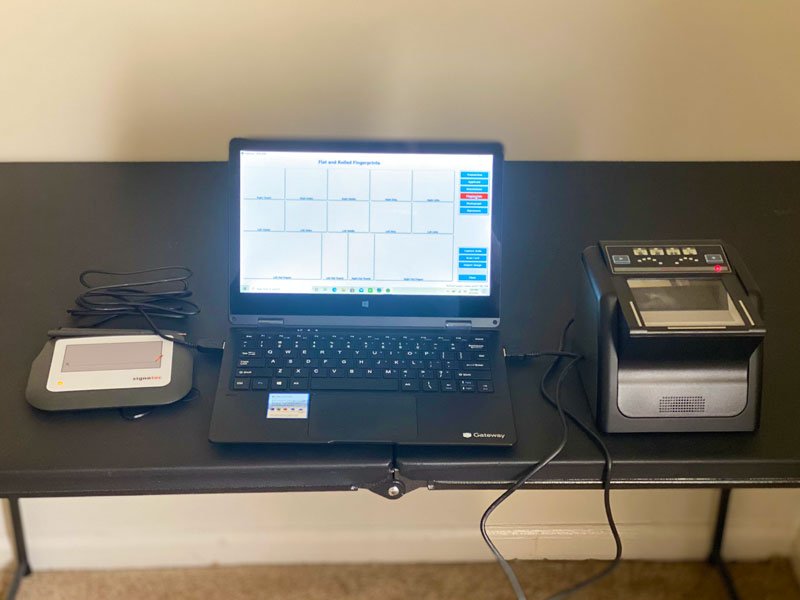 Birminghams mobile fingerprinting